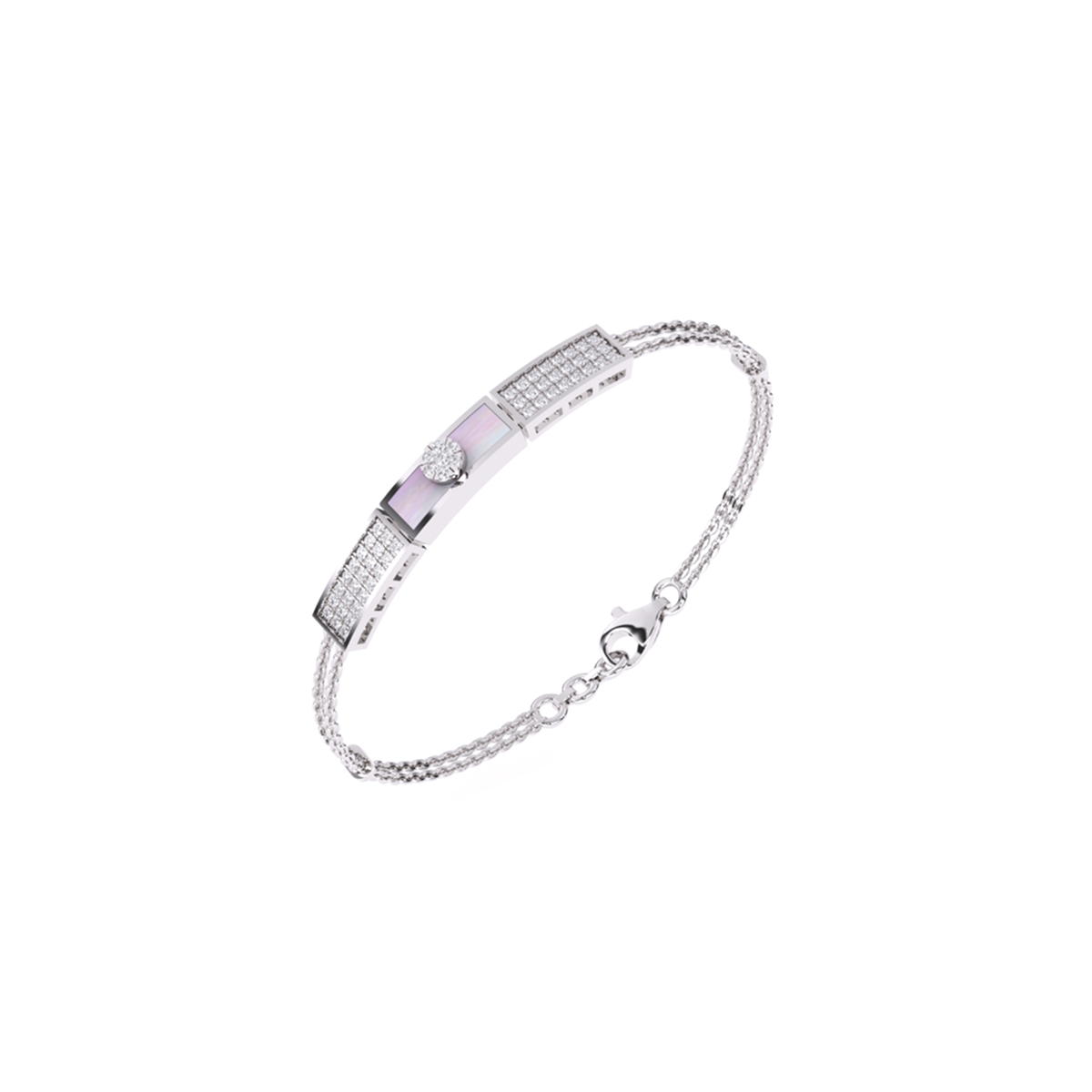 Classy Daily Wear Lab Grown Diamond Bracelet